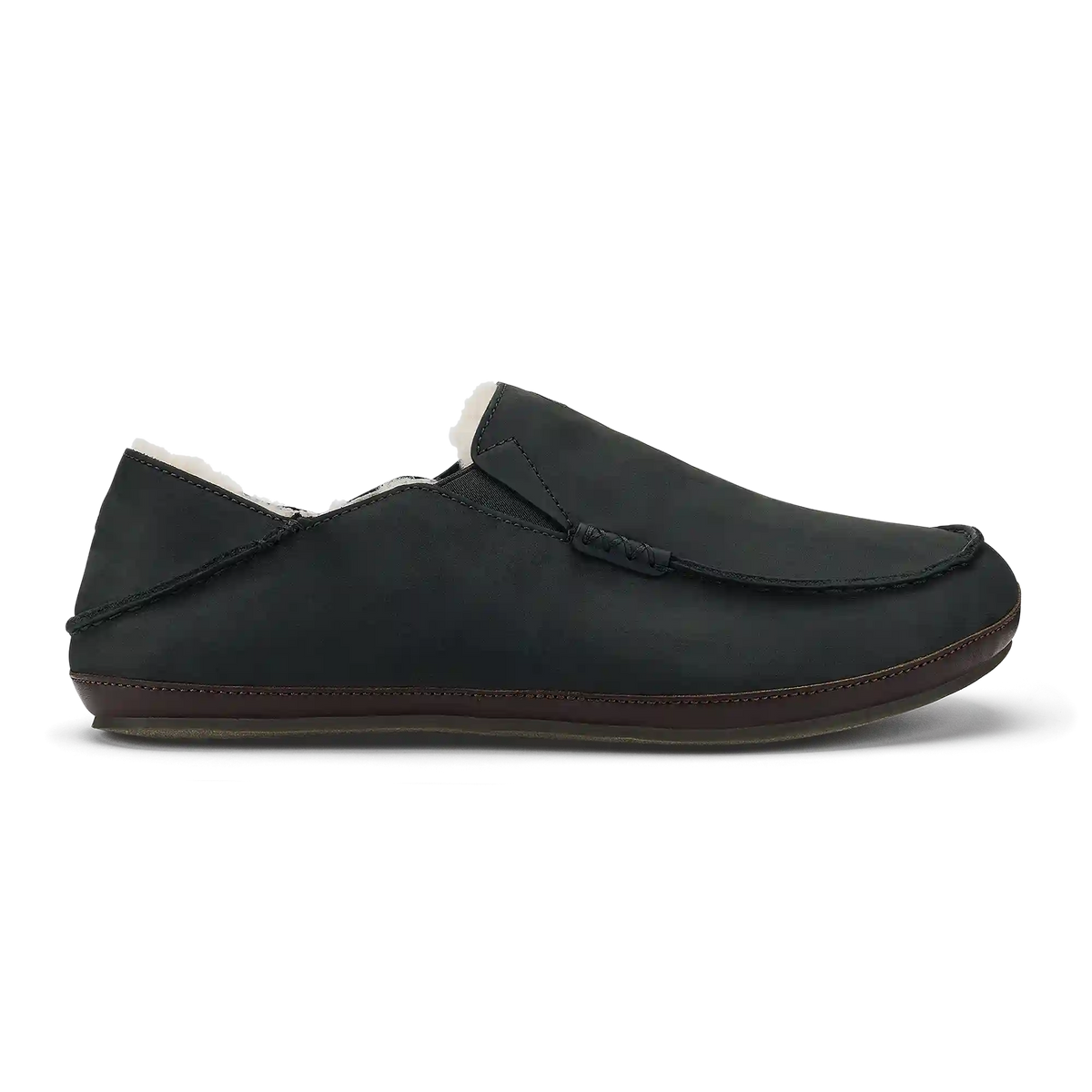 Moloā Slipper  -  Black / Dk Java