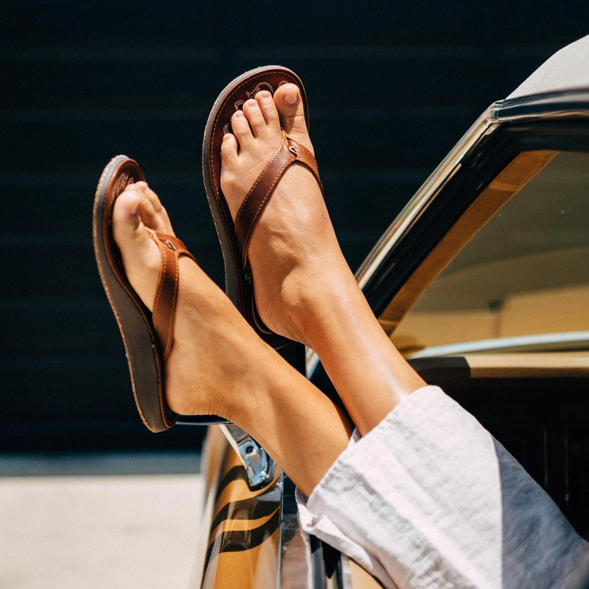 "These are the only flip flops I will wear, love them!"